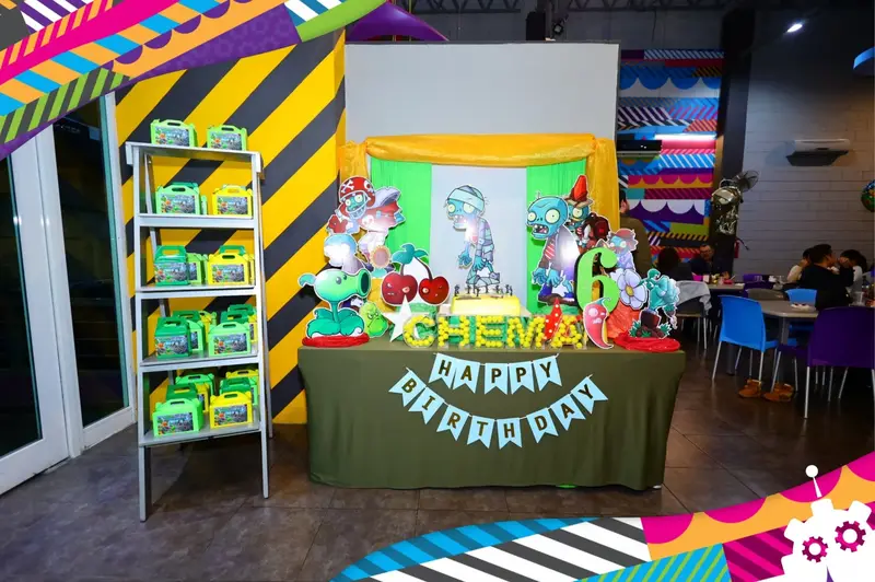 Fiesta temática Plants vs Zombies